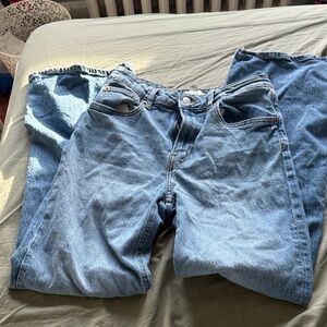 H&M Women's High Rise Jeans - Light Blue